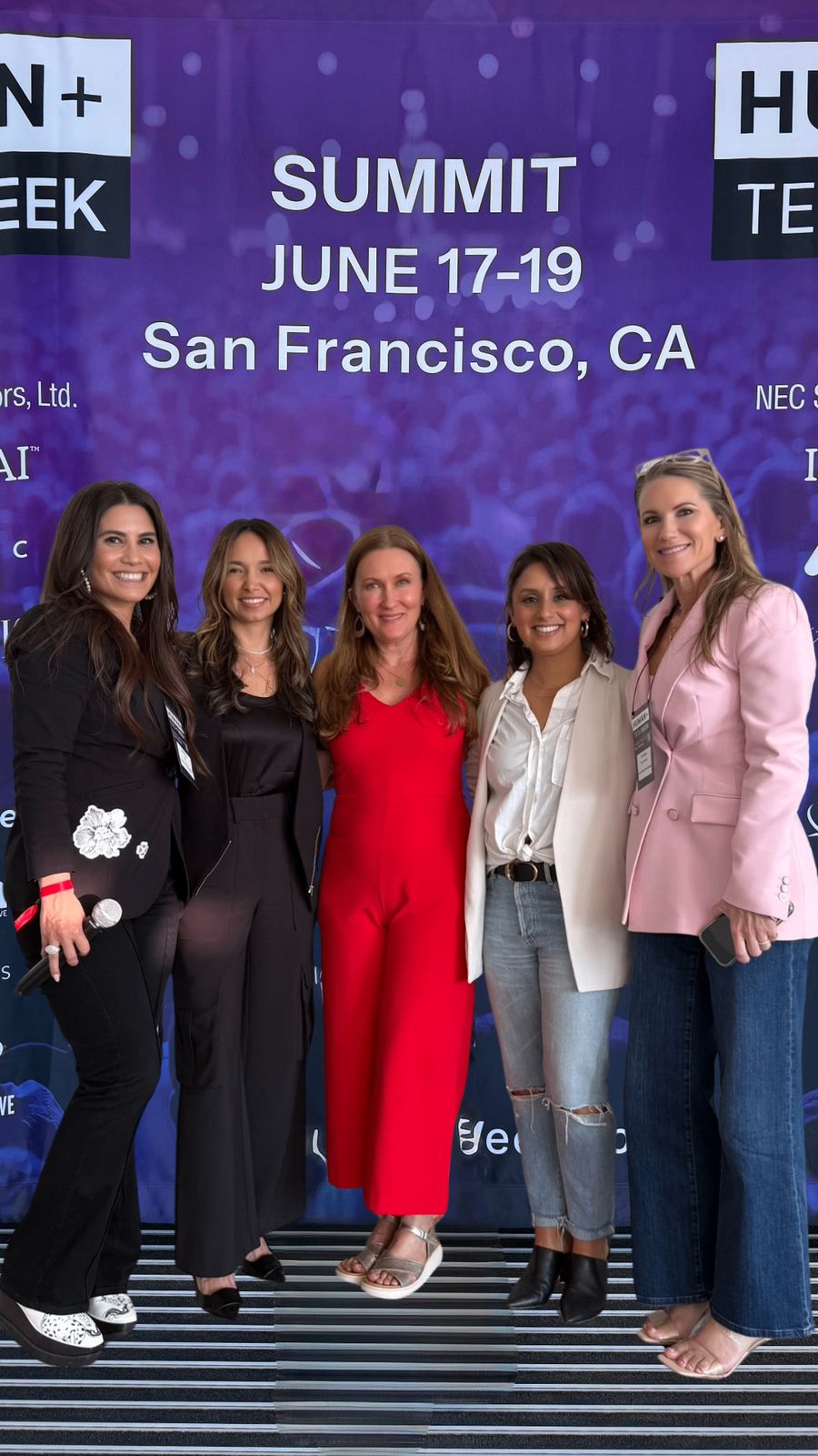 Women at summit event