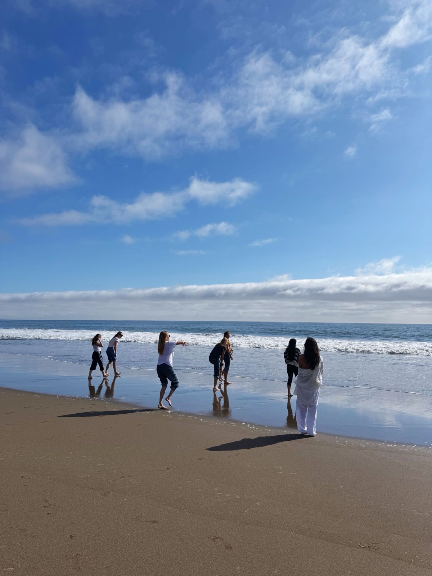 Retreat experience at the beach